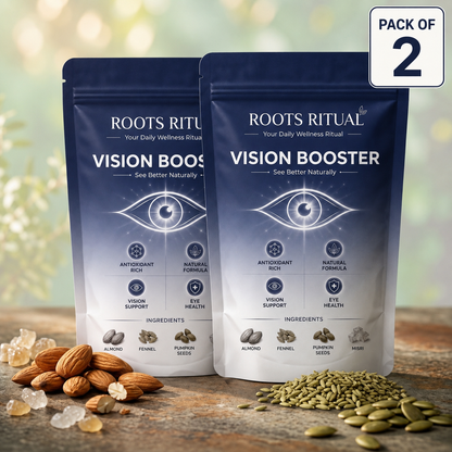 Roots Ritual Vision Booster | Natural Eye Wellness Drink Mix | 120g