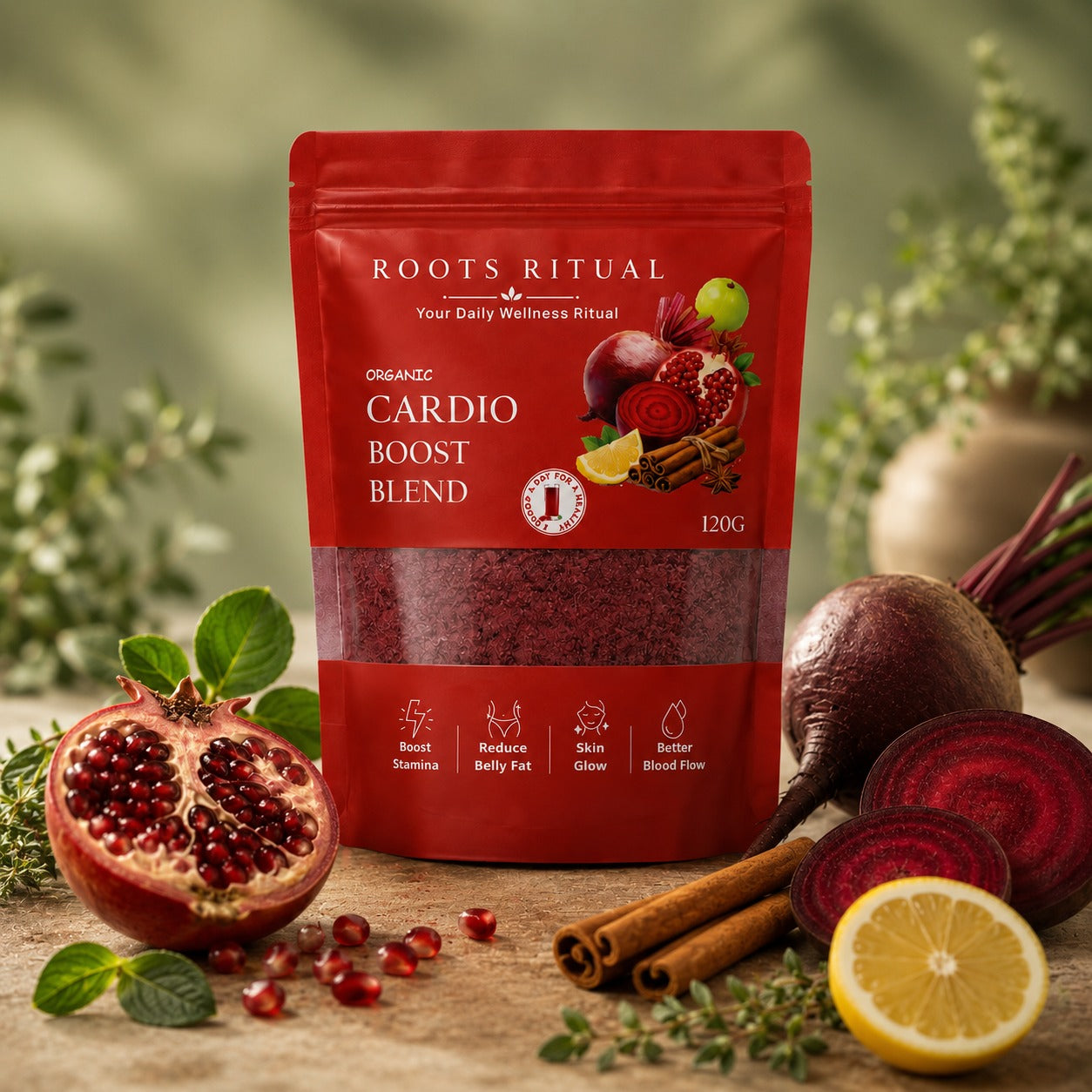Roots Ritual Cardio Boost Blend  | 120g